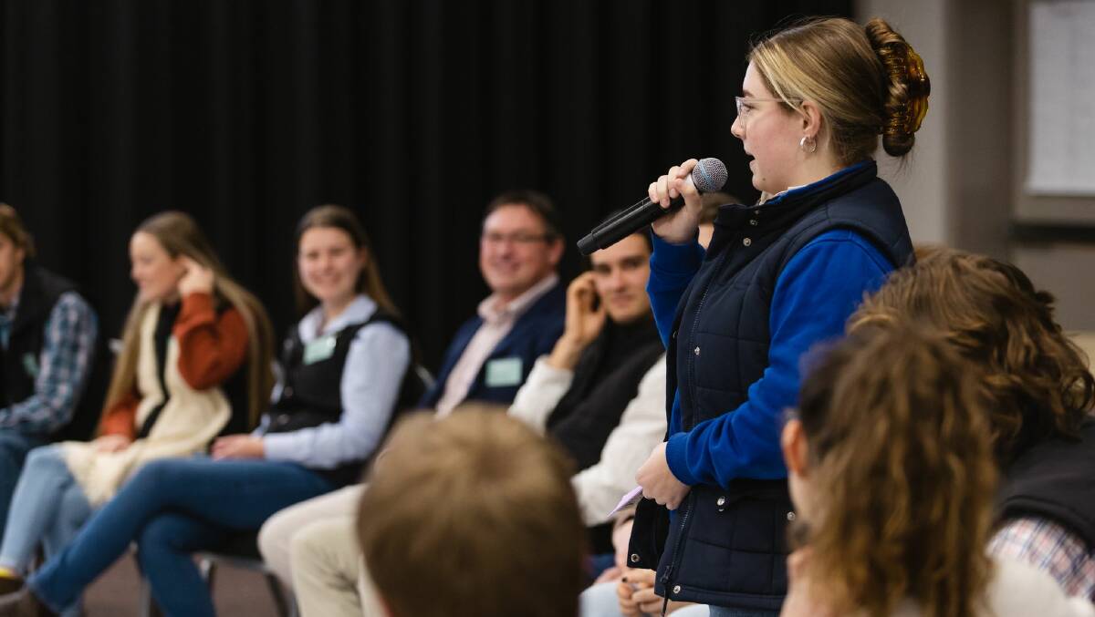 AgriFutures career day helped inspire year nine and ten students to follow a career in the ag industry. Picture: Supplied