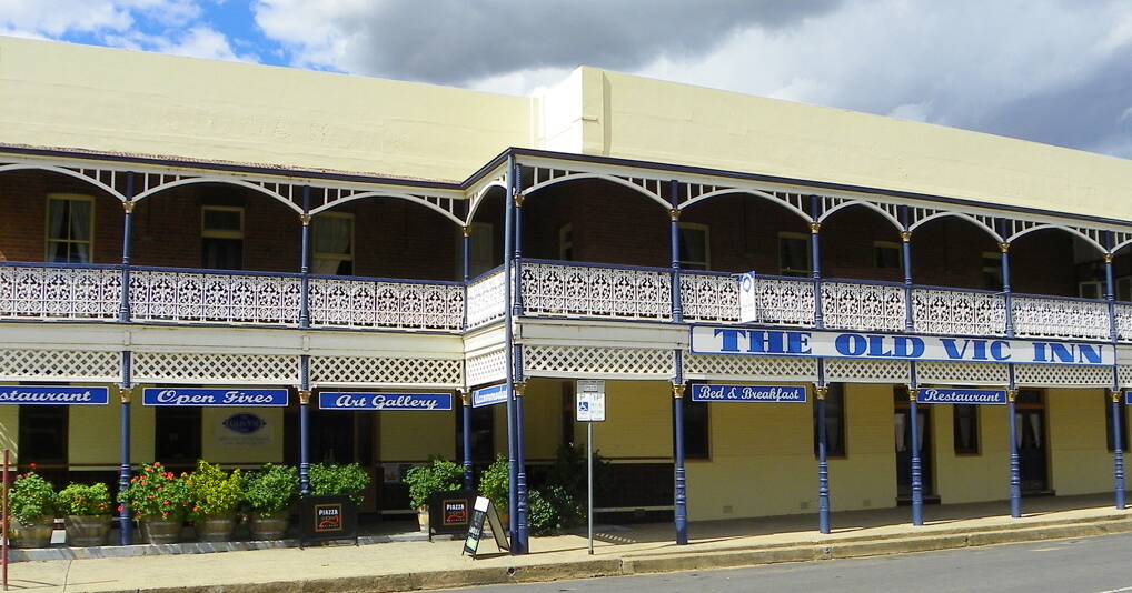 Canowindra's Old Vic Inn was built in 1865 and is rich with bushranger ...