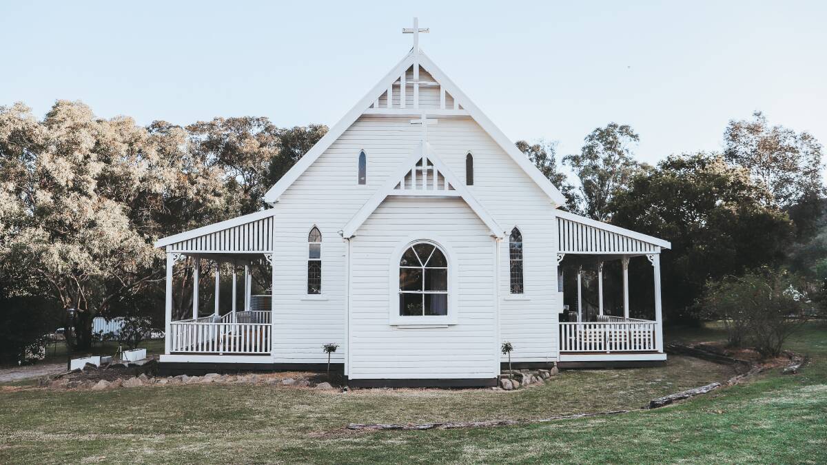 Instead of buying her first house like most other 25-years-olds, Rhiannon Graham purchased the old Limbri Church, now known as Steeple and converted it into airbnb accommodation. Picture supplied.