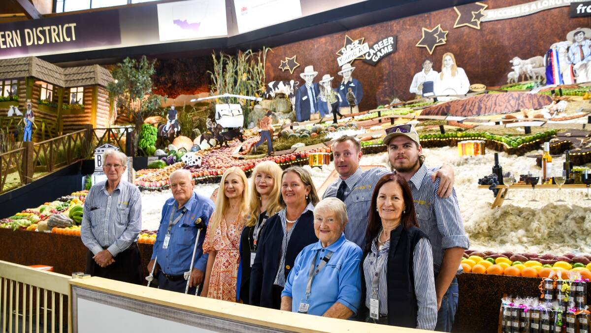 The Central District team took home best display and overall runner-up at the 2024 Sydney Royal Show. Picture by Elka Devney