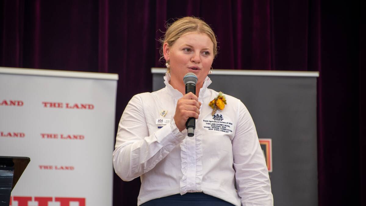 Young Woman finalist and scholarship recipient Emily Barton, Walgett. Picture by Elka Devney