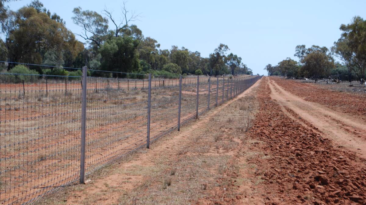 The operation is building about 200kms of biosecurity fencing.