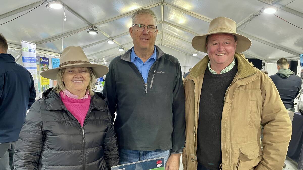 Australian Farmer of the Year Tess Herbert, Eugowra, producer Chris Hogendyk, Lower Lewis Ponds, and livestock trader Andrew Dowd, Borenore, spoke about their experiences with adopting agtech. 