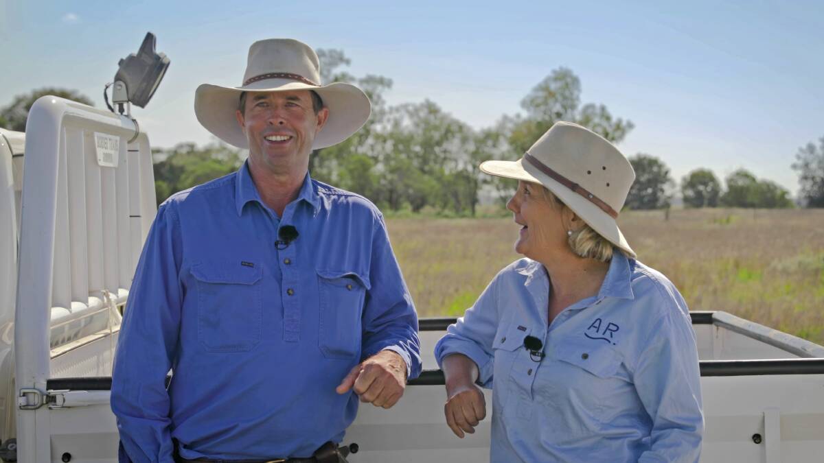 Beef producers and carbon farmers Tom and Antoinette Archer of Rexton, Goondiwindi. Photo by Tourism Media