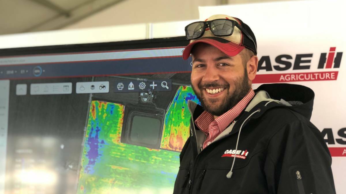 EFFICIENT: Case IH general manager for Australia and New Zealand Pete McCann said the ClearVU platform was designed to help growers boost on-farm productivity.