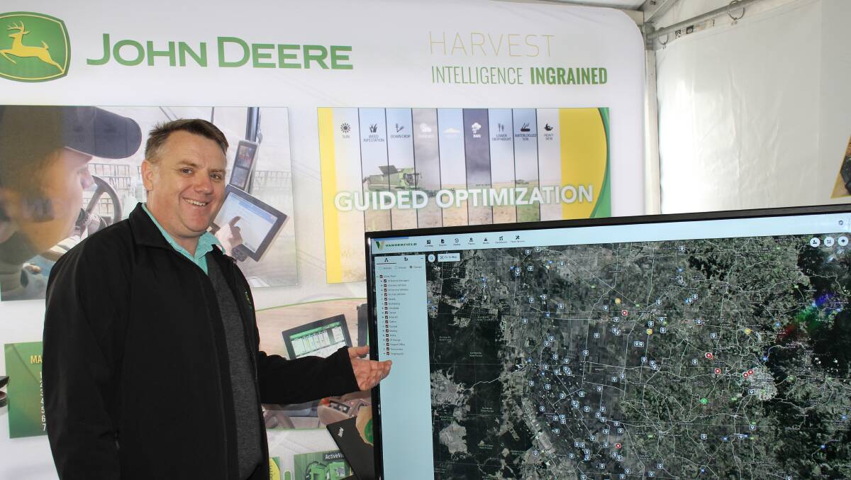 Vanderfield Toowoomba service operations manager Mark Wallace said John Deere connected support is resulting in reduced downtime and more efficient use of service technicians. 