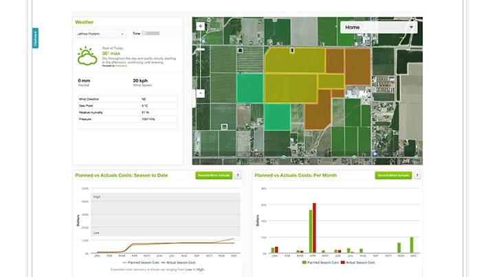 Agworld and John Deere integrate their farm management data platforms. Photo: www.agworld.com.au