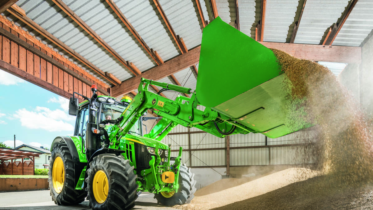 NEW MODELS: The new model 90, 100 and 120 horsepower (67, 75 and 90 kilowatt) 6M series tractors feature a sloped bonnet for better visibility. 