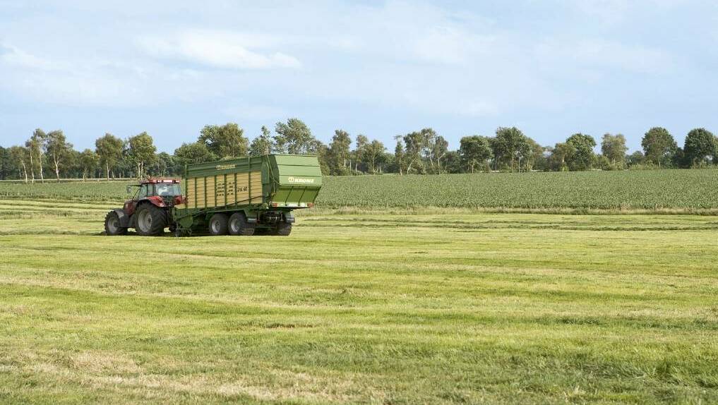Forage wagon in operation: The range of silage harvesting equipment is large and there use depends upon personal preference. Photo: Farmonline
