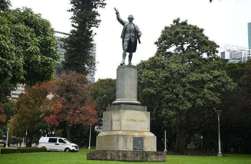 Captain Cook statue - we cannot rewrite history, but if we are mature enough we can ensure a fairer future.