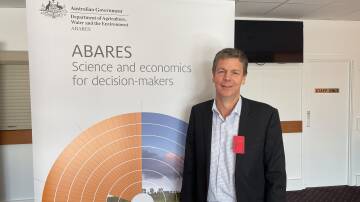 Peter Gooday, assistant secretary, ABARES, addressed the Wagga Wagga Regional Outlook conference on the outlook for farmers across the state.
