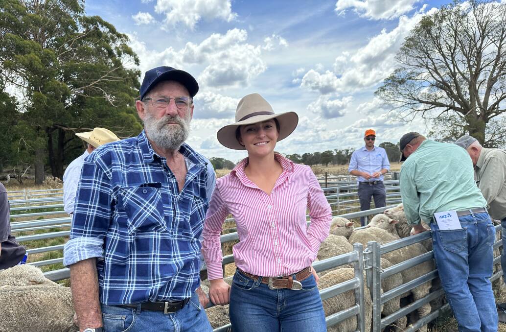 Judges Brian Sears, Cooma, and Avalon McGrath, Hollow Mount, Bigga. Photos: Krisi Frost and Ally Jaffrey