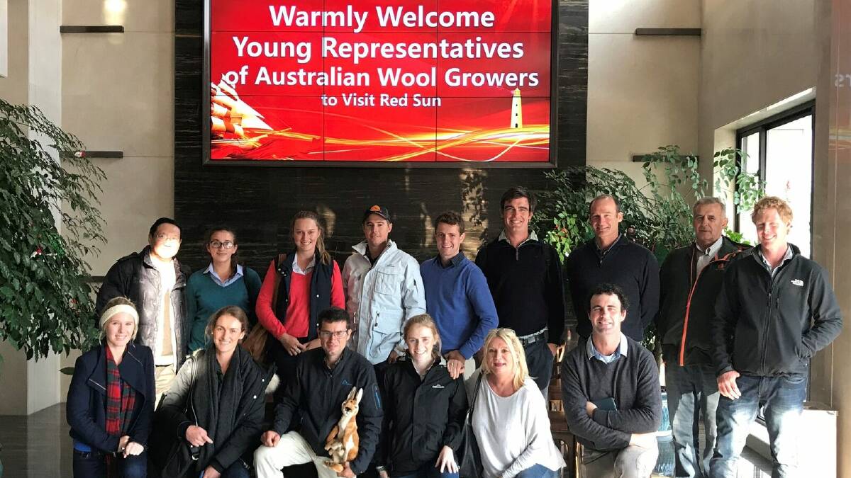 Young woolgrowers from across Australia have returned from a tour of China with a global perspective of their industry. Photo: supplied