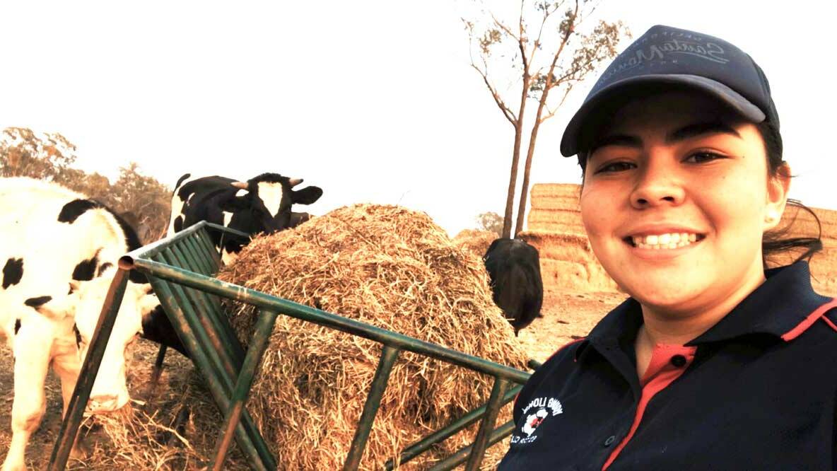 Heather Walker has been supported by CEF to achieve her career ambition to work in agriculture.