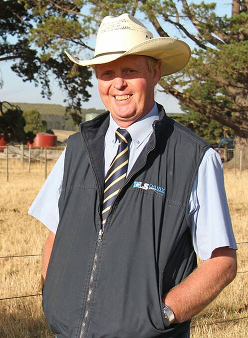Brian Leslie, Dairy Livestock Services, said the International Dairy Week has been the greatest showplace and selling avenue for 'Top End' dairy cattle ever seen in Australia. Photo: Weeran Angus