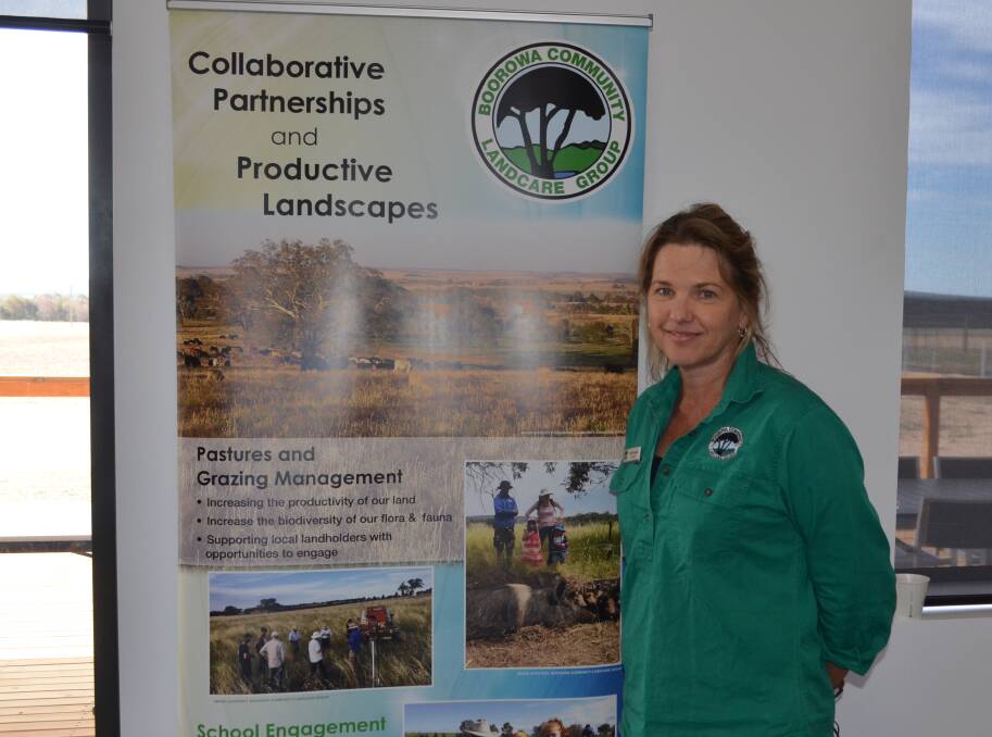 Linda Cavanagh, Landcare co-ordinator Boorowa and Hovells Creek Landcare Groups ensuring collaboration on many fronts.