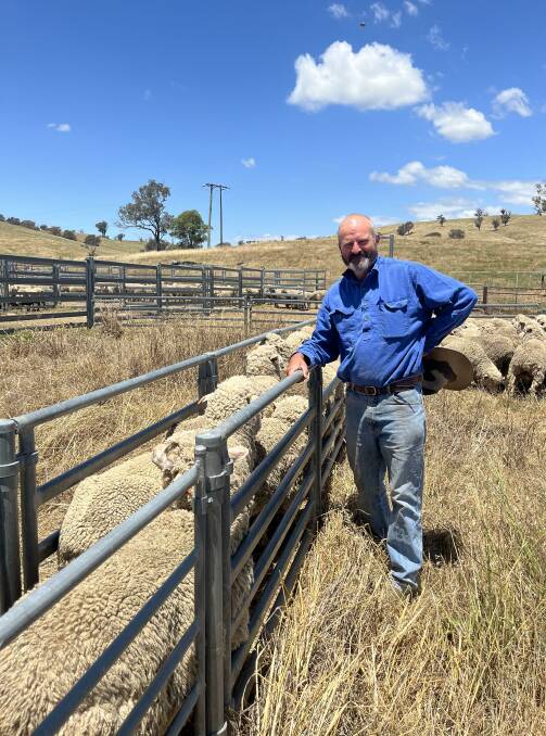 Jason Southwell's clients keep him challenged to breed better sheep. "It's refreshing to work with young inspiring people. It keeps me going - to them it is a business, that is what they are focused on." Photo: Supplied