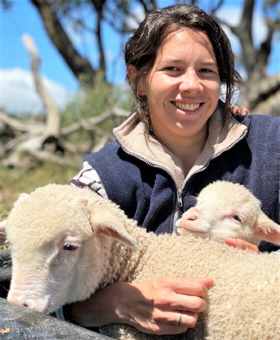 Carolina Merriman continues the family tradition of breeding Merino sheep at Good Hope. Photo: Yass Valley Times