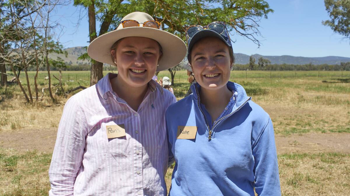 Two enthusiastic visitors at the Earth Canvas open day at Mt Narra Narra Open day at Holbrook. Paris Capel from Orange and Kate Rice from Parkes both students at ANU Canberra. Paris said she found the concept of Earth Canvas and the connection between art and agriculture insightful. She said Mt Narra Narra and what Michael and Anna Coughlan are doing is a shining beacon of hope in a time where there is so much doom about the future of Agriculture. It was an excellent day with excellent people.