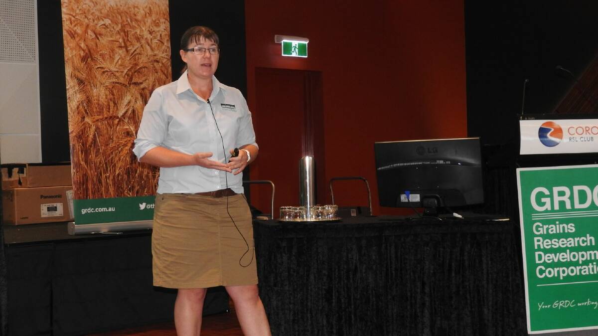Riverine Plains Research and Extension Officer Dr Cassandra Schefe said the group established four large, commercial scale field trials at Dookie, Yarrawonga, Henty and Coreen/Corowa (‘Focus Farms’). Photo: supplied
