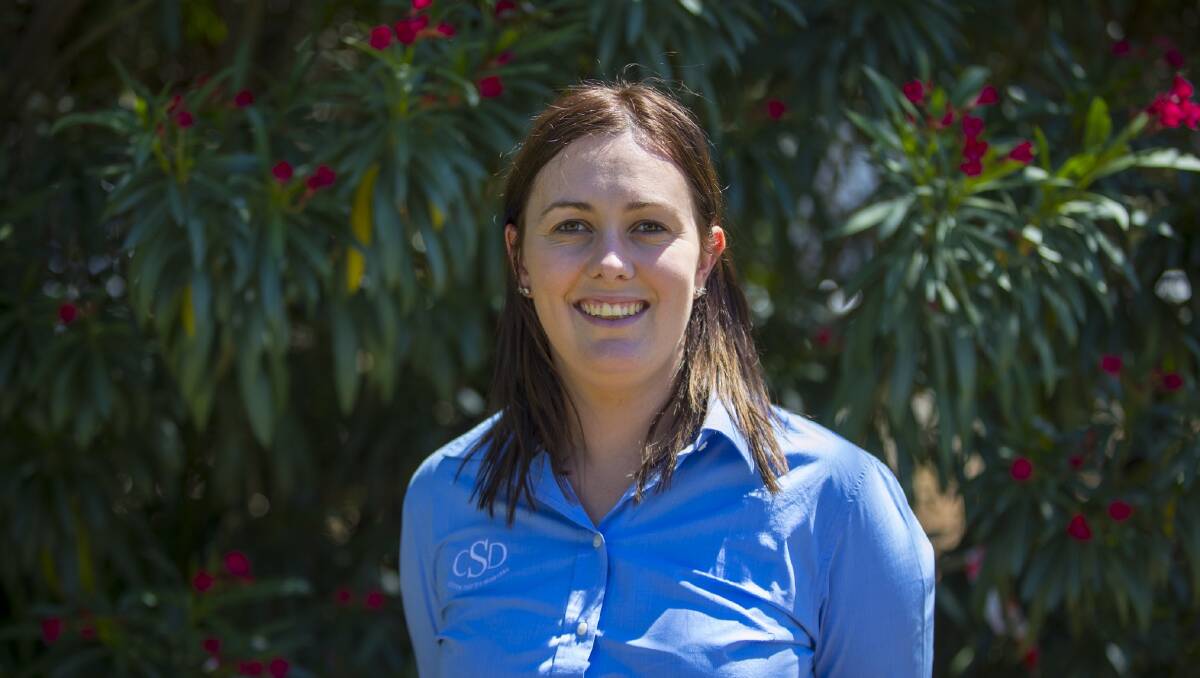 Larissa Holland is the new Junior Agronomist for Queensland, based in Dalby.  Photo: CSD
