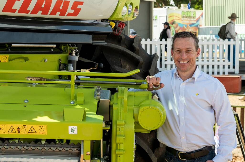 Commonwealth Bank's agribusiness and regional banking executive general manager Grant Cairns at Beef Australia this week