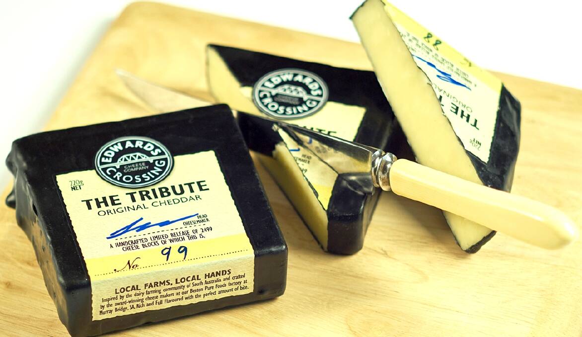 Beston Global Food Company's newly released original cheddar cheese, The Tribute,  was inspired by hardships experienced by dairy farmers in recent times and is hoped to generate extra milk demand to help producers.
