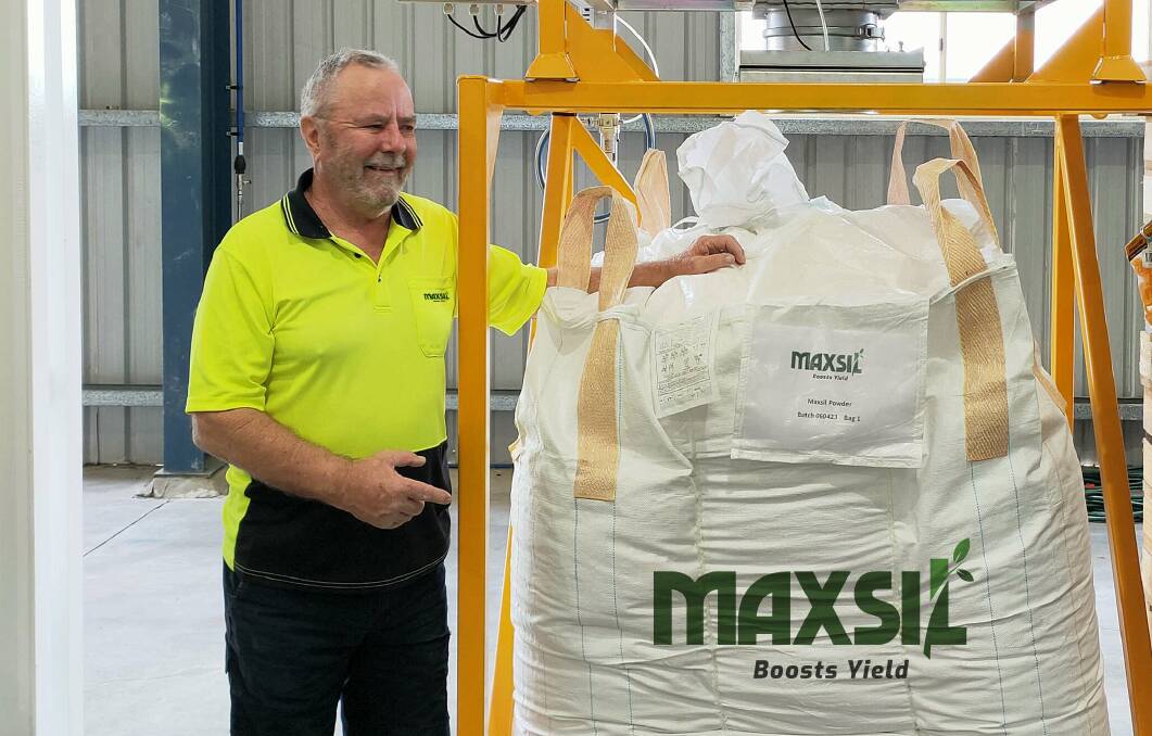 MaxSil's new silicon pelletising plant commenced operations this year. File photo.