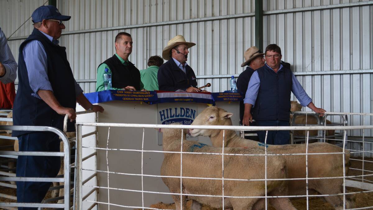 The sale was conducted by Nutrien and Duncombe and Co Pty Ltd, Crookwell, with auctioneers Rick Power of Nutrien, and Jock Duncombe, Duncombe and Co.
