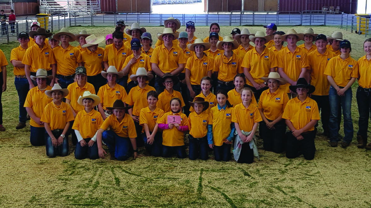The 2019 Charolais Youth Stampede participants at Dubbo. Photo: supplied