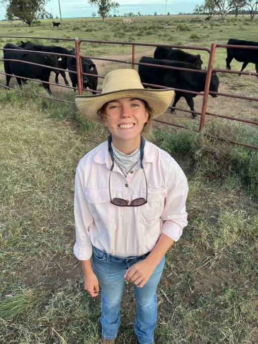 GenAngus Future Leaders participant Cara Fagan, Coonamble, believes it is crucial to have a strong foundation and build habits and connections in industry. Photo: Supplied 