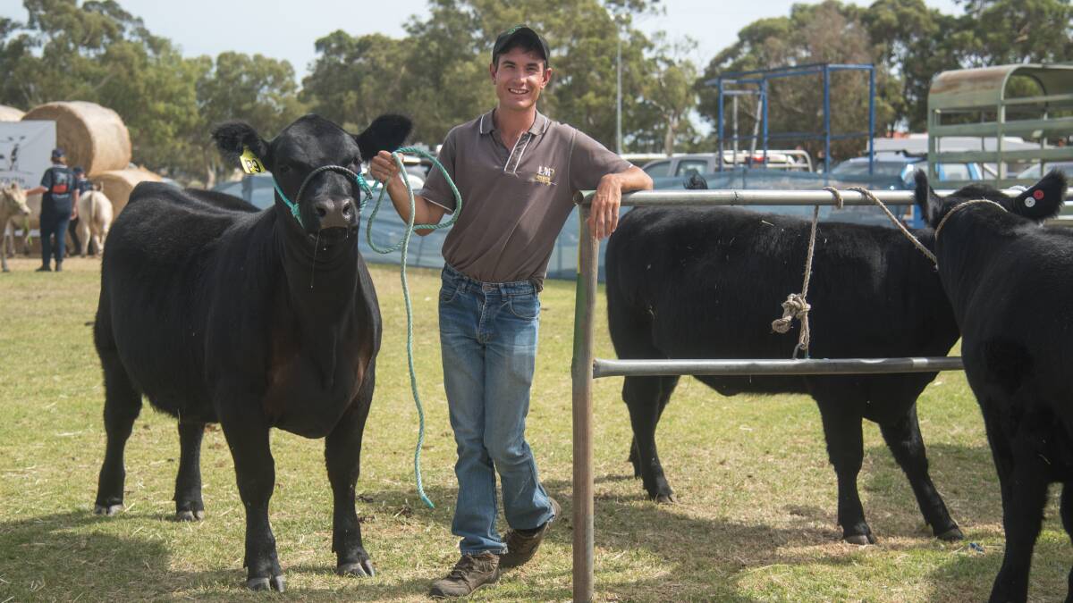 Since completing a Bachelor of Business, Mostyn Golding has returned to the family farm at Dardanup, WA, to take on a number of roles. Photo by: Emily H Photography