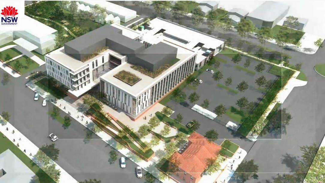 The old Orange Base Hospital has been announced as the new home for the state’s agriculture department, with staff from Local Land Services, Department of Premier and Cabinet, and the Department of Planning and Environment tipping the total over 700 staff. Picture via DPI.