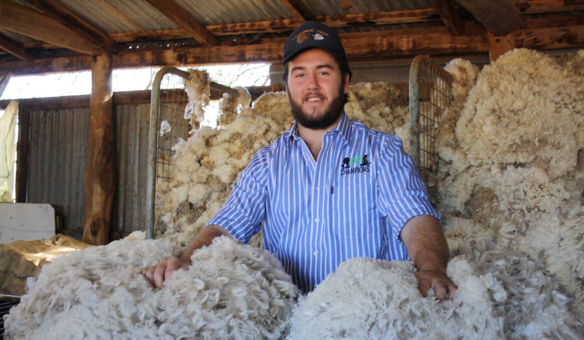 Max Edwards, a fourth generation sheep farmer from Catombal Park near Wellington, is one of the young leaders being profiled by The Land. 