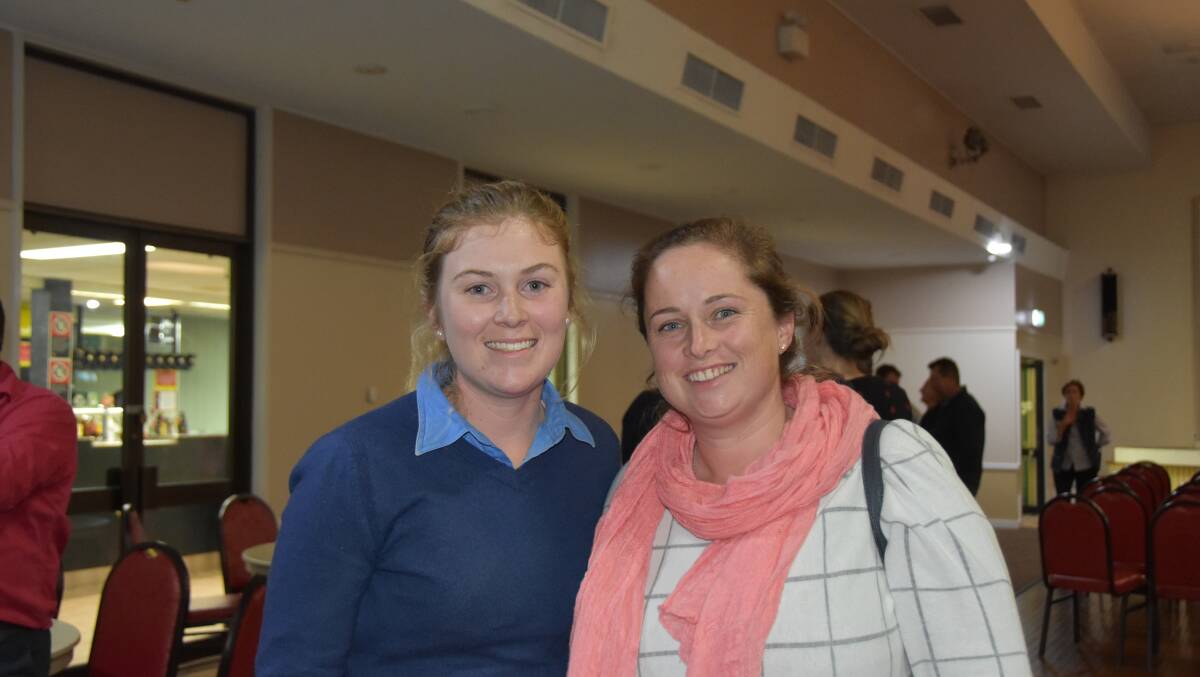 YOUTH: Members of the Moree Young Aggies group Alex Trinder and Fiona Norrie. The group will be hosting its annual fundraising Gold Rush Ball on Saturday September 22. 