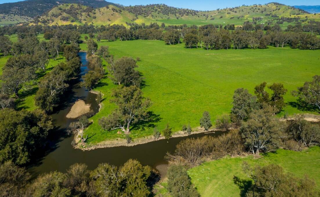 PRODUCTIVE: A picture of the country at "Avenix River," Brungle via Tumut. Photo: Webster Nolan 