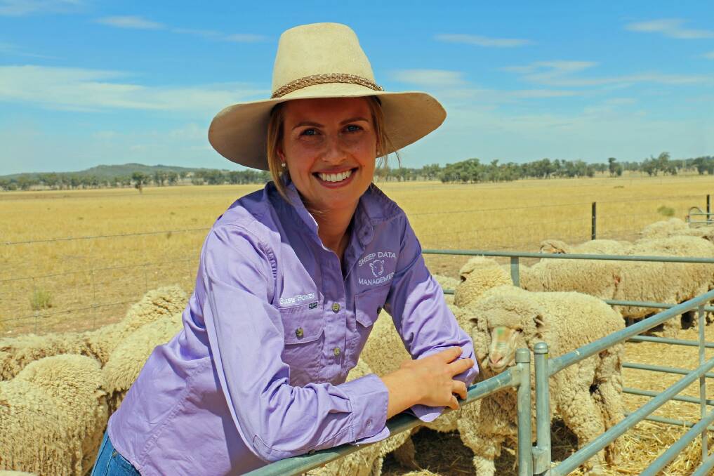 INDUSTRY INTEREST: Elise Bowen of Wagga is principal of Sheep Data Management and enjoys sharing success stories in the sheep and wool industry. Picture: Kim Woods