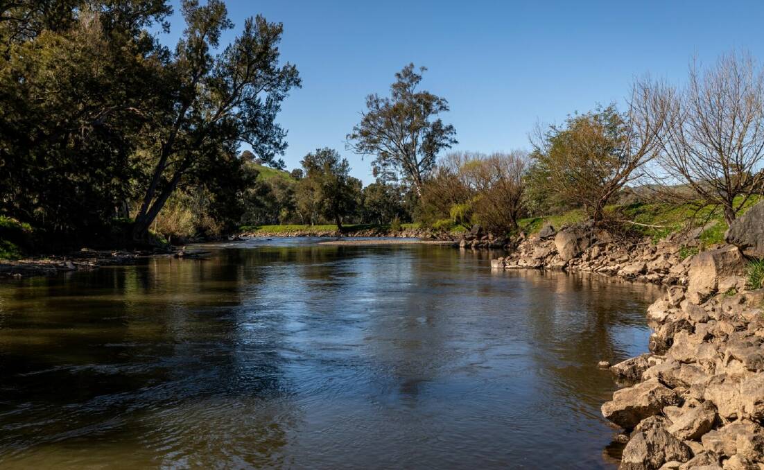 SOUGHT AFTER: Access to water is a feature of "Avenix River", Brungle via Tumut. Photo: Webster Nolan 