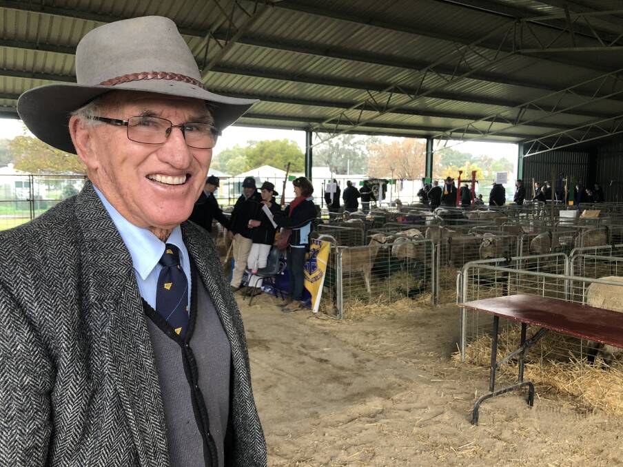 LOOKING FORWARD: Wal Blezard of ASC pictured at Holbrook. Picture: Nikki Reynolds