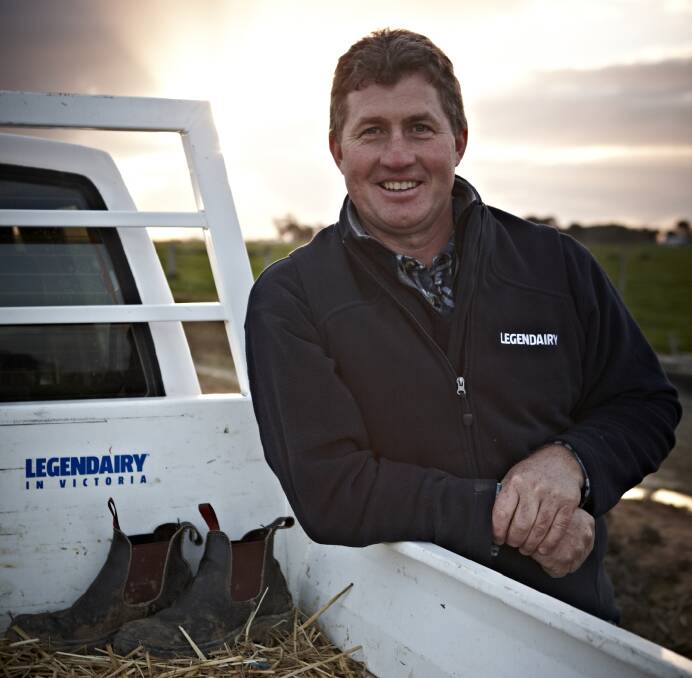 STEP FORWARD: South-west Victorian dairy farmer, Tim Humphris has welcomed the differentiation between the Balanced Performance Index and the Health Weighted Index.