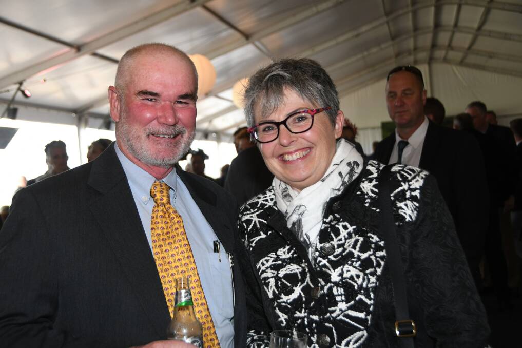 Widden Stud's David and Jean Merrick. David received the Thoroughbred Excellence Supreme Award at the 2019 Godolphin Stud and Stable Staff Awards.