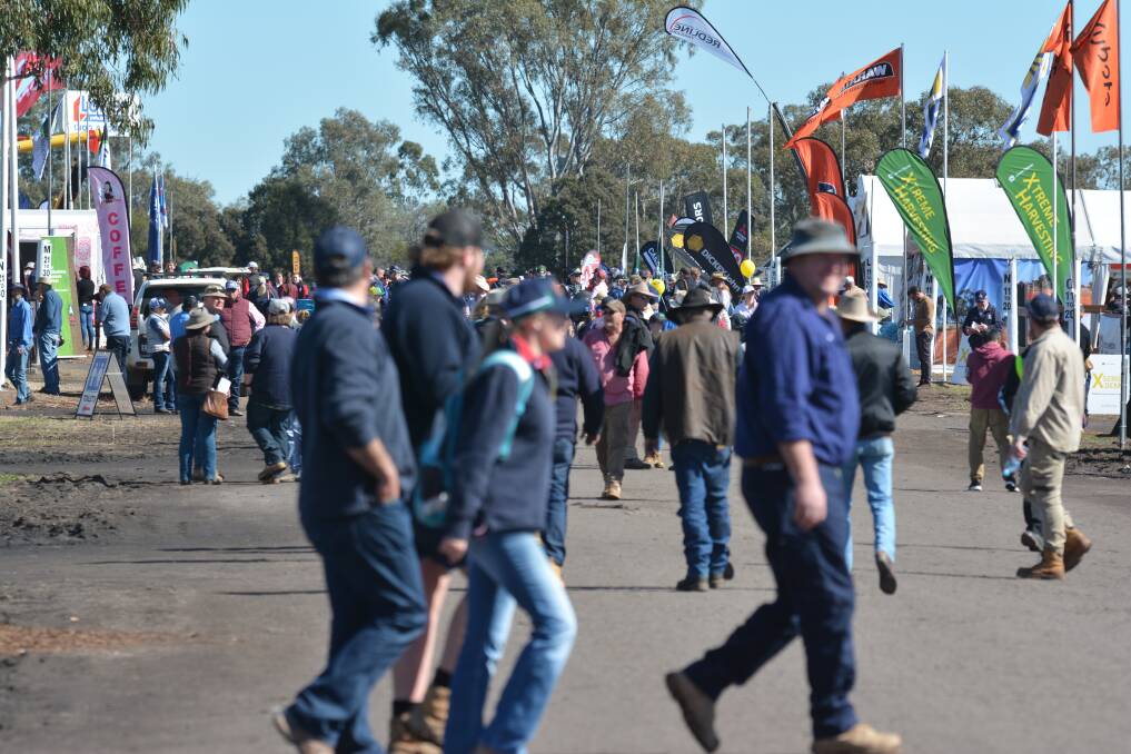 AgQuip at Gunnedah was welcomed by many, attracting thousands of visitors to the area. Photo: Simon Chamberlain