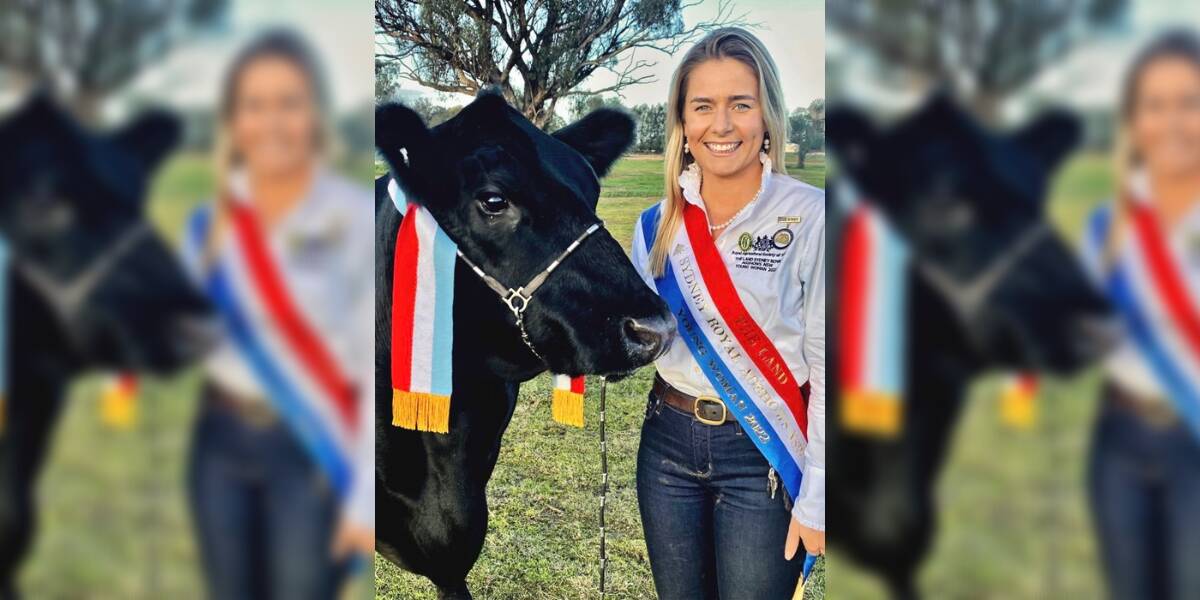 The Land Sydney Royal AgShows NSW Young Woman for 2022, Molly Wright. Photo: Supplied