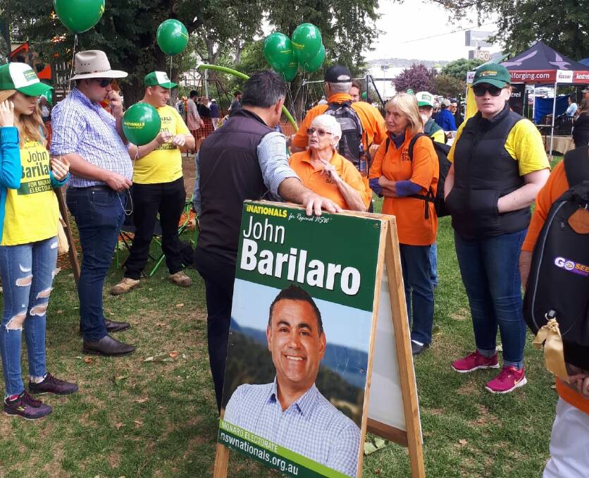 Mal Peters says the federal National Party have not helped their NSW mates, with NSW leader John Barilaro telling them to "shut up" after Barnaby Joyce's recent remarks.