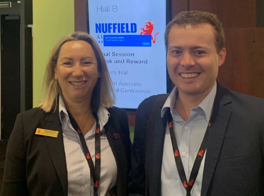 FFN director Lachlan Lynch, pictured with interim Nuffield Australia CEO Jodie Redcliffe, says it is time for state governments to help harness the enormous benefits of foreign investment in regional communities.