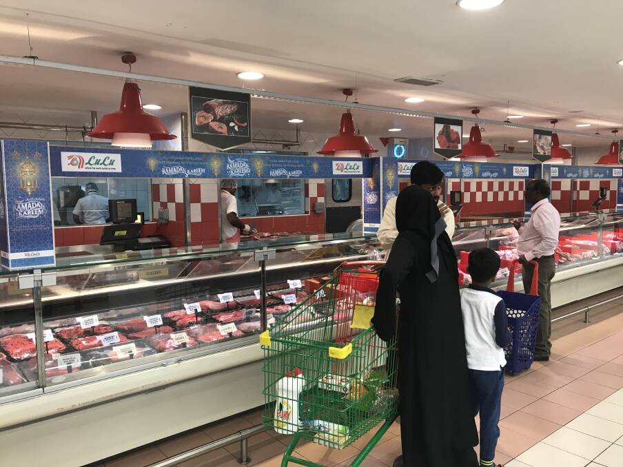 Modern supermarkets in the Gulf States are now 70 per cent of market share when it comes to sourcing Australian lamb, rather than traditional live 'wet' markets.