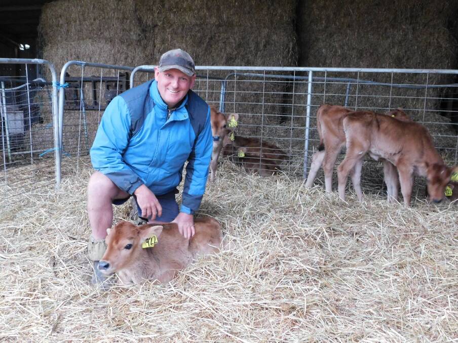 Graeme Cochrane, Kangaroo Valley, was a Holstein breeder for 25 years before switching to Jerseys.