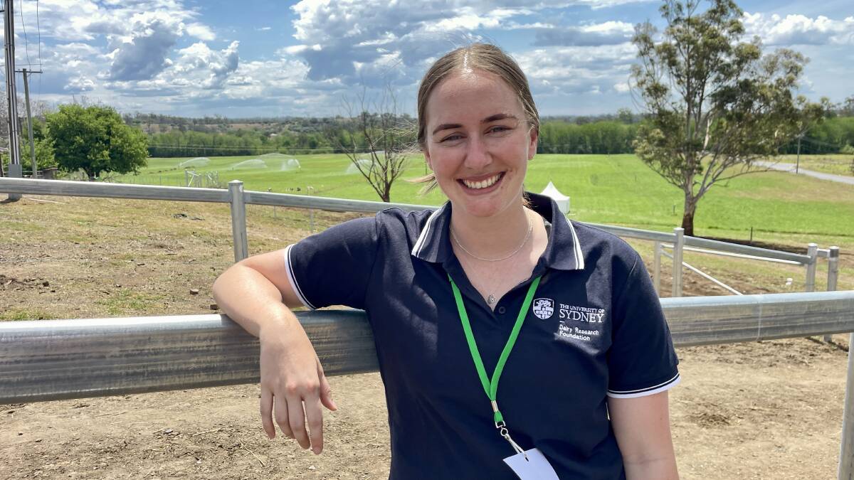 Alice Shirley, University of Sydney, was named winner of the Emerging Scientist competition at the 2023 DRF Symposium. Picture by Hayley Warden 