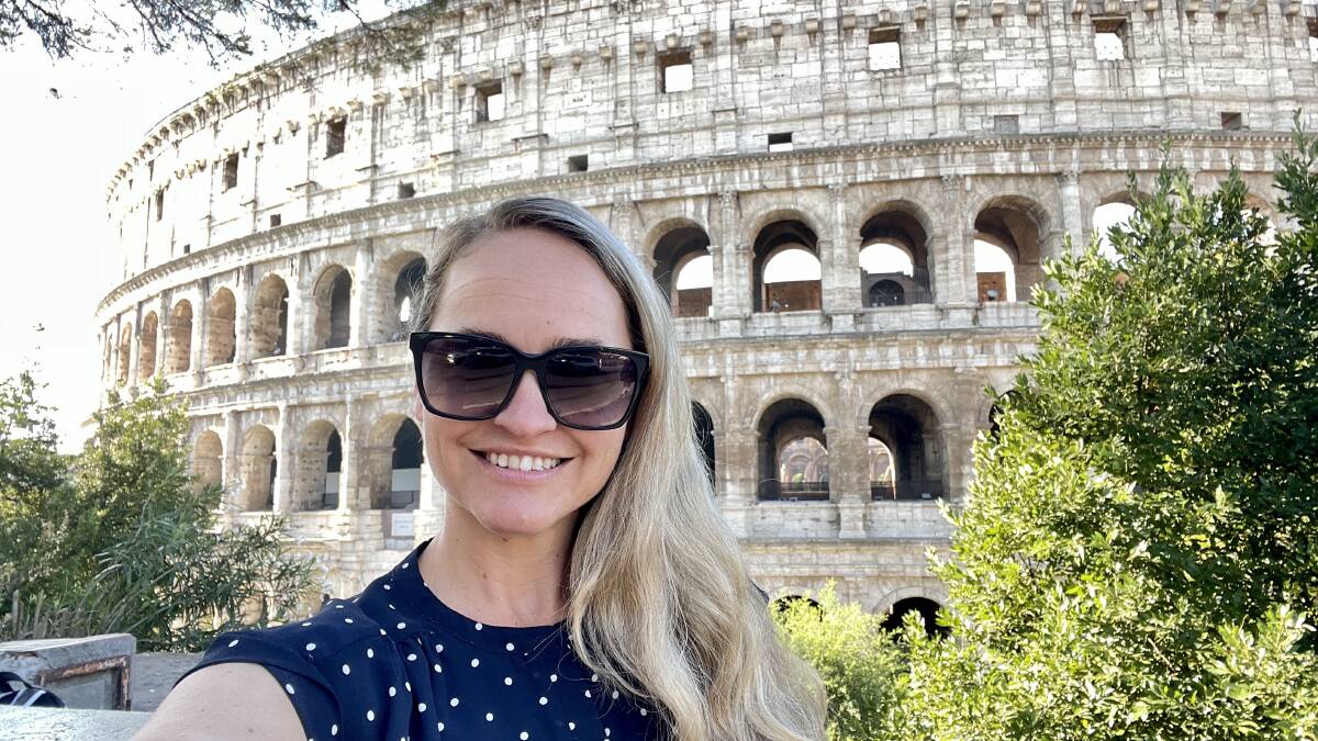 Hayley Warden's overseas in August/September took her to Rome, where she once again marveled at the Colosseum.