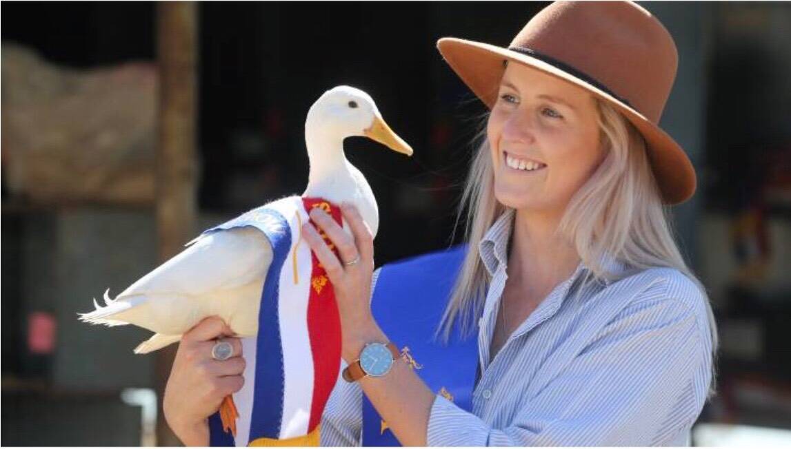 Walbundrie's Stephanie Clancy was named the 57th Sydney Royal Showgirl in April.